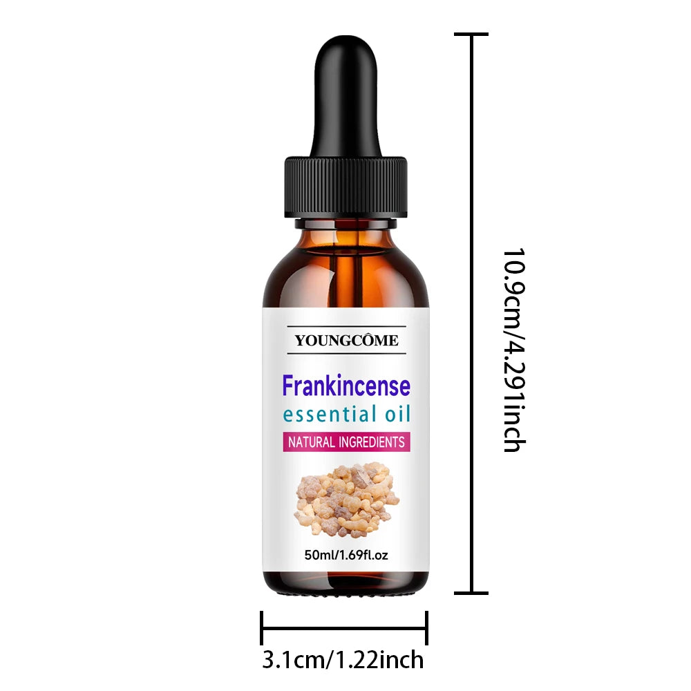 Frankincense Essential Oil Natural Boswellia Serrata Oil - for Diffuser, Hair Care, Face, Skin Care, Aromatherapy, Scalp +-