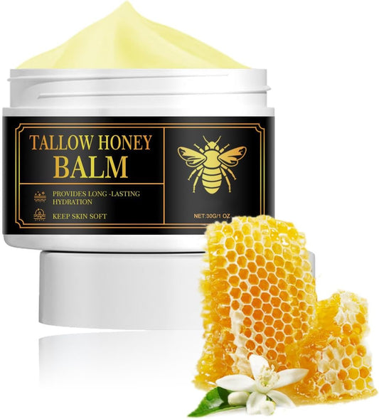 Beef Tallow Skin Care, Tallow Face Cream, Instant Wrinkle Remover Beef Tallow Moisturiser for Face & Body