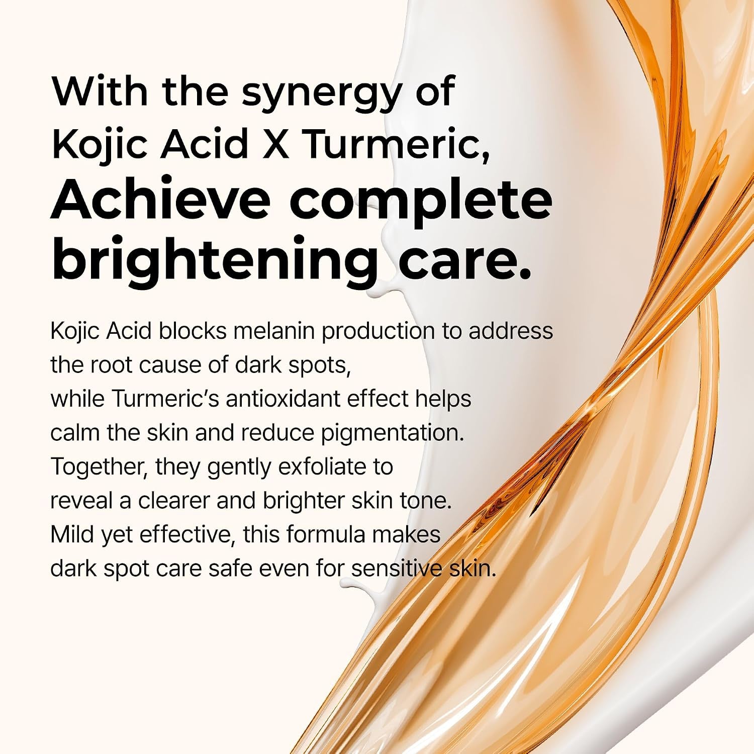 Kojic Acid Dark Spot Corrector Peeling Ampoule – AHA BHA Exfoliating Serum with Kojic Acid & Niacinamide for Dark Spots & Uneven Skin Tone, Korean Skincare 2.71 Fl.Oz