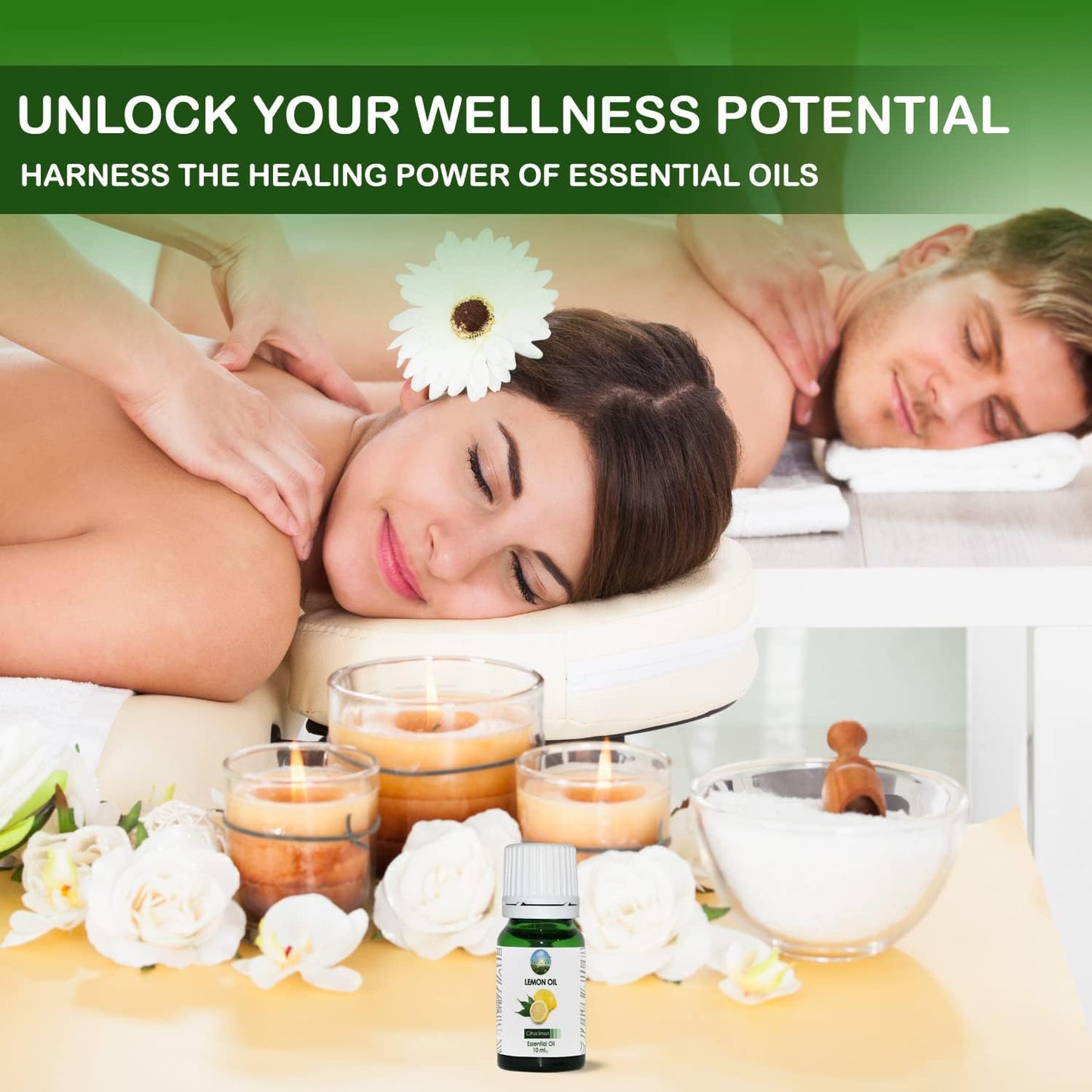 100% Pure Natural Lemon Essential Oil for Aromatherapy, Diffusers, Premium Therapeutic Grade for Relaxation, Yoga, Skin Care, Citrus Lemon Oil - 100Ml