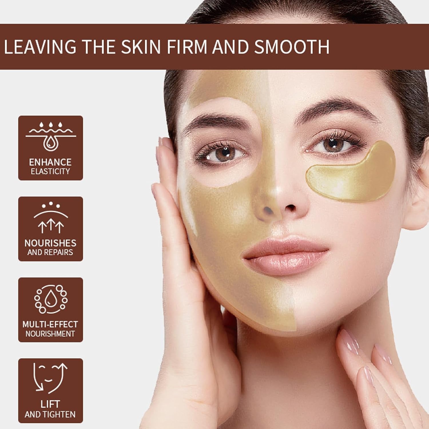Collagen Face Serum,Collagen Skin Care Sets & Kits,Anti Aging Skin Care Set with Face Serum & Cleanser & Peel-Of Mask &Eye Mask,Fade Fine Lines& Shrink Pore,Skin Care Beauty Gift Set for All Skin Type