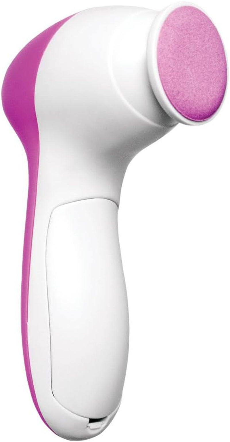 Complete Skin Care System / 4 Cleansing Heads to Clean & Exfoliate / 2 Variable Speeds/Battery Operated