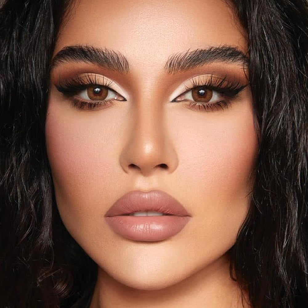 Nude Neutral Eyeshadow Palette, 25 Colours Matte Shimmer Brown Gold Dark Eyeshadow Palette, Highly Pigment Smokey Natural Eye Shadow Makeup, Long Lasting Blendable Waterproof for Daily Festival