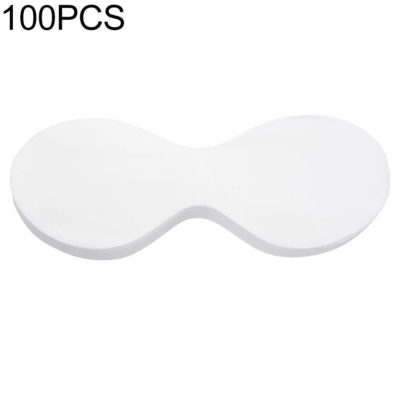 100Pcs/Bag Disposable Eye Mask Paper Ultrathin Natural Cotton Eye Care Patches for Women Spa Eye Covers Facial Skin Care Tools