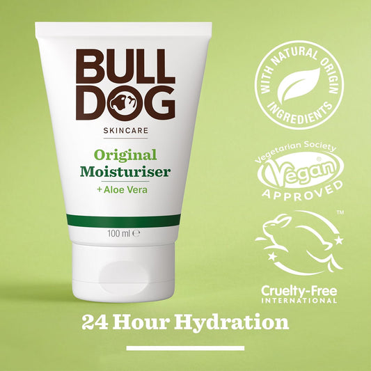 Bulldog Skincare Original Moisturiser for Men 100Ml, (Pack of 1)