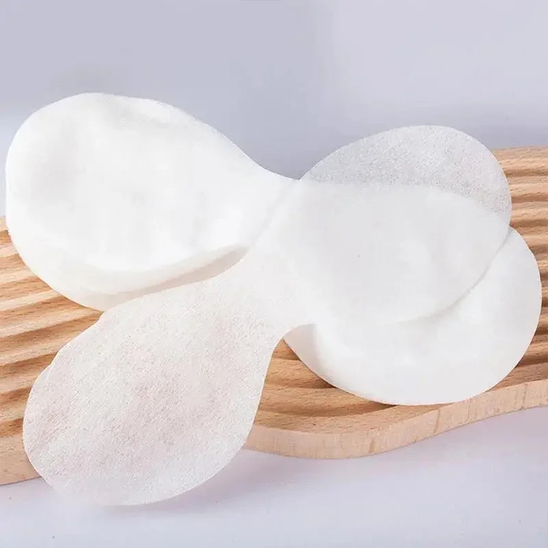 100Pcs/Bag Disposable Eye Mask Paper Ultrathin Natural Cotton Eye Care Patches for Women Spa Eye Covers Facial Skin Care Tools