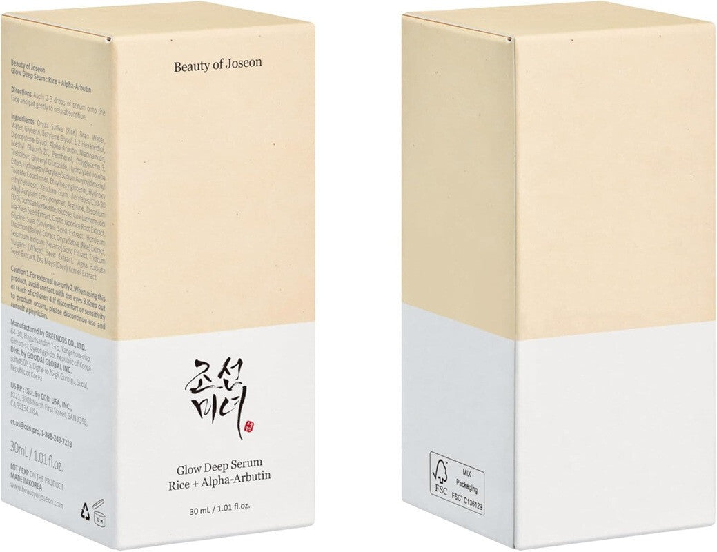 Beauty of Joseon Glow Deep Serum Rice + Alpha-Arbutin 30Ml Korean Skincare