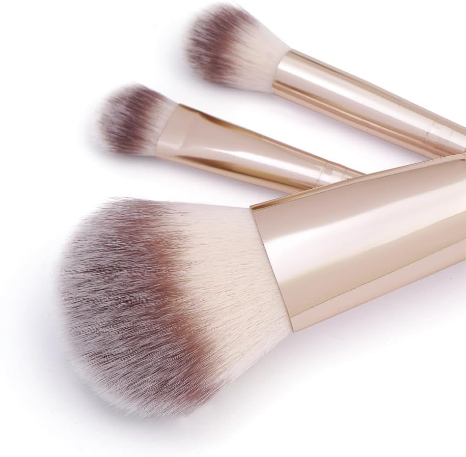 Makeup Brushes 22Pcs Professional Makeup Brush Set Blending Foundation Powder Blush Concealers Eyeshadow Eyebrow Eyeliner Brushes Premium Synthetic Make up Brushes Set with Brush Bag