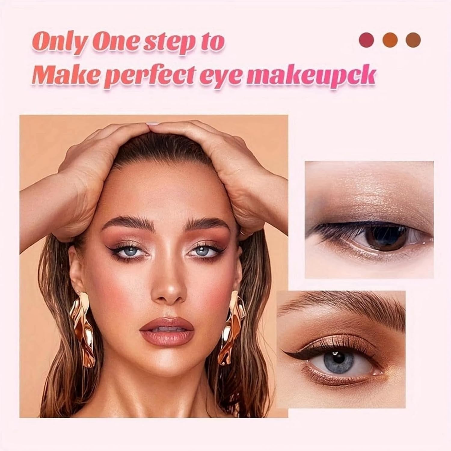 16 Colours Brown Grey Nude Eye Shadows Palette,Nude Eyeshadow Palette,Long Lasting Highly Pigmented Shimmer Matte Eyeshadow,Neutral Makeup Eye Shadows Palettes,Waterproof Brown Eyeshadow Palette
