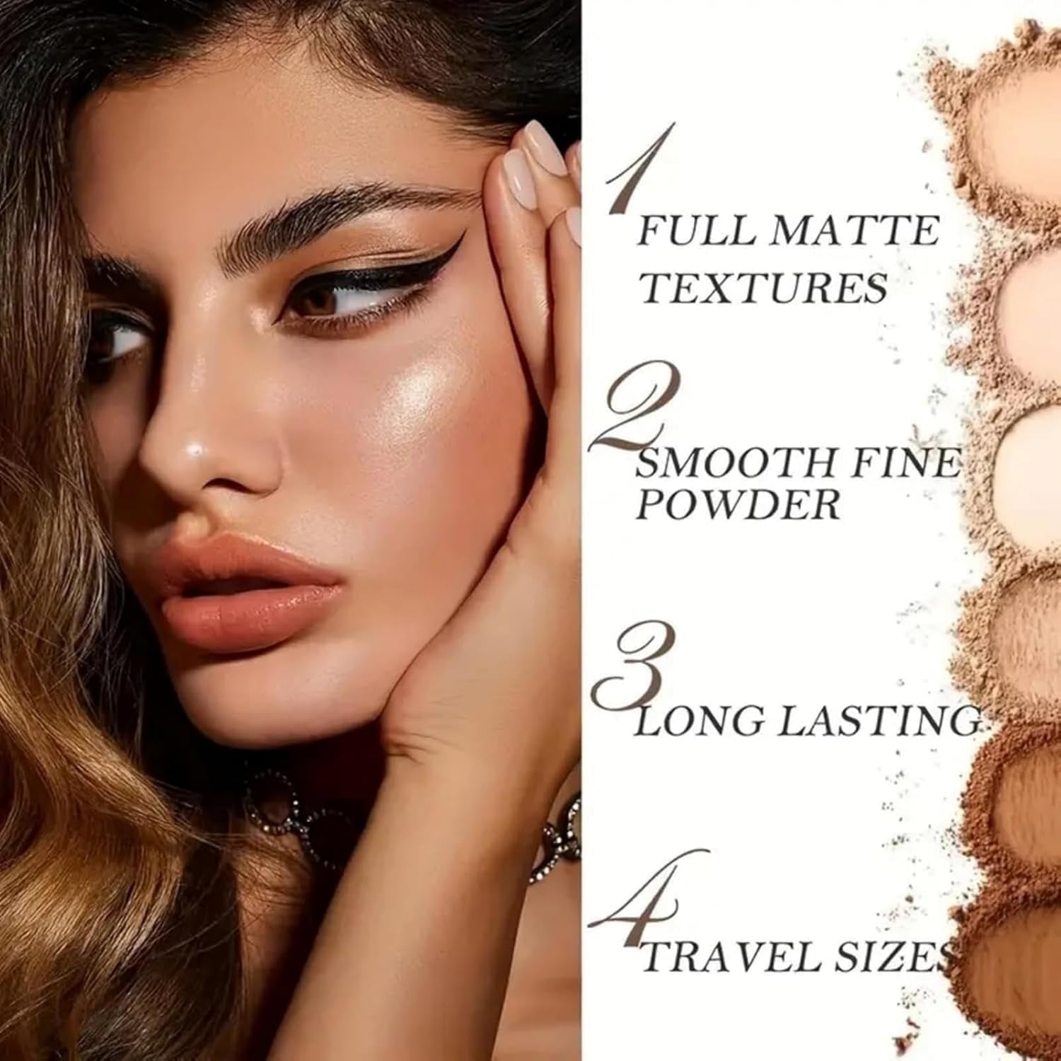 16 Colours Brown Grey Nude Eye Shadows Palette,Nude Eyeshadow Palette,Long Lasting Highly Pigmented Shimmer Matte Eyeshadow,Neutral Makeup Eye Shadows Palettes,Waterproof Brown Eyeshadow Palette
