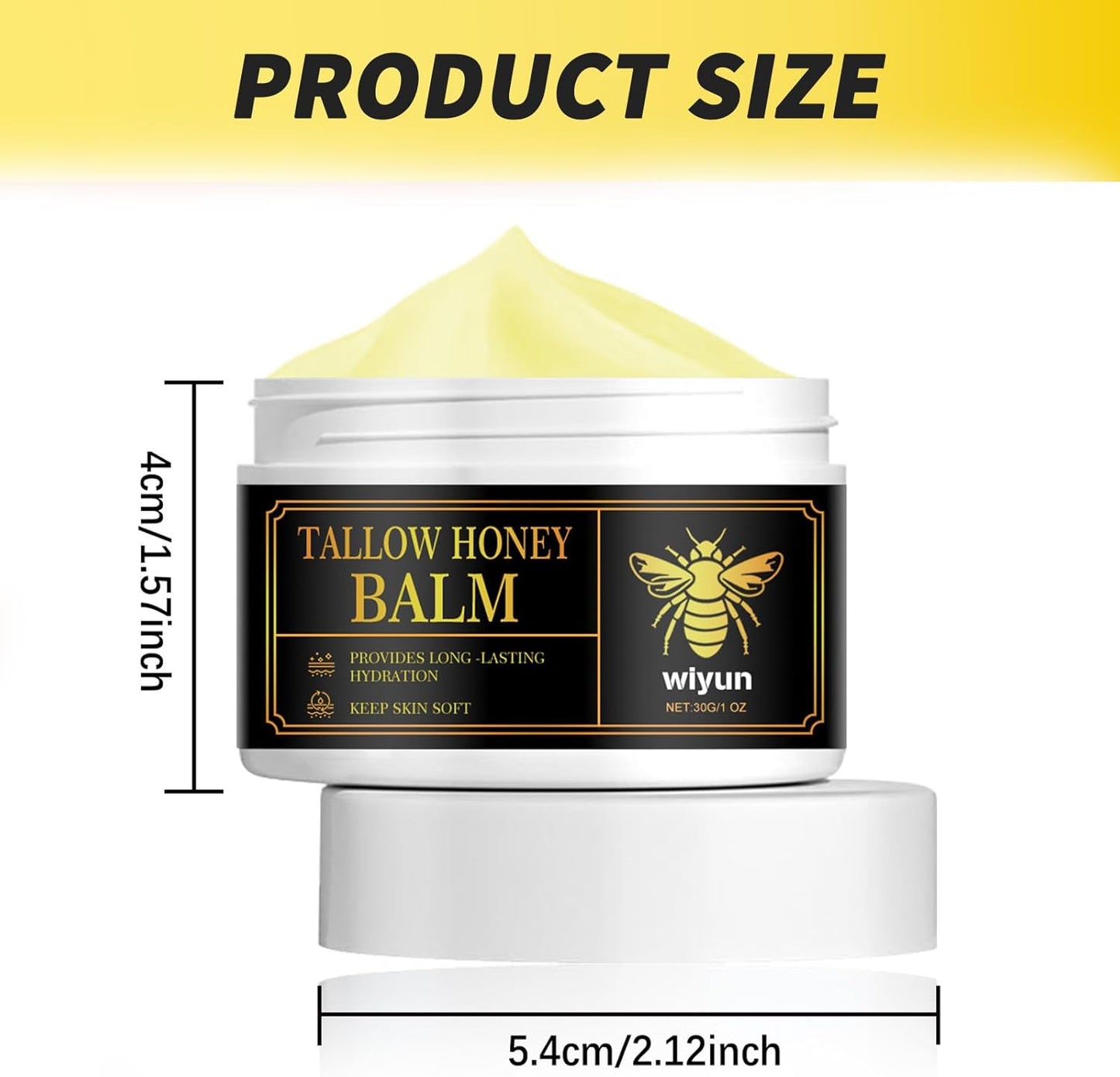 Beef Tallow Skin Care, Tallow Face Cream, Instant Wrinkle Remover Beef Tallow Moisturiser for Face & Body