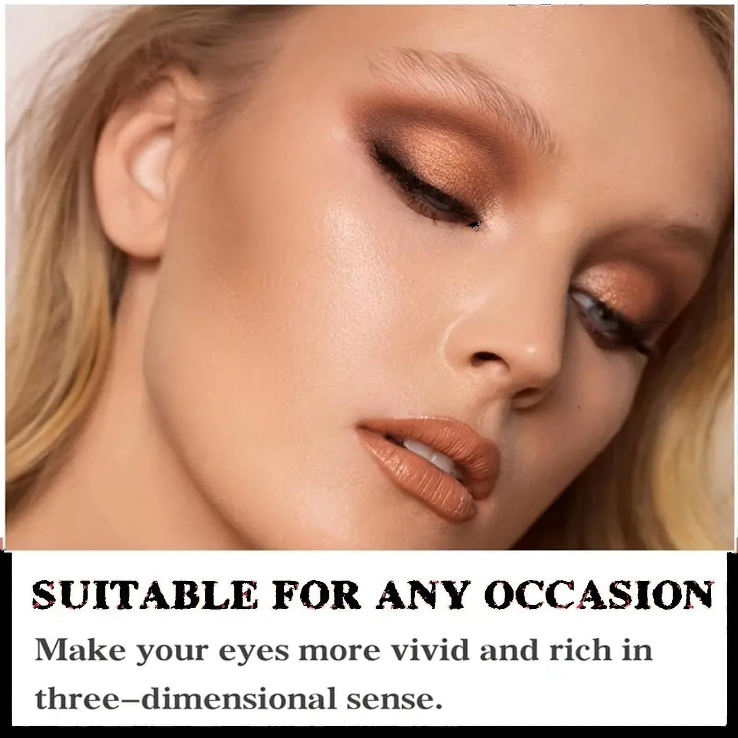 16 Colours Brown Grey Nude Eye Shadows Palette,Nude Eyeshadow Palette,Long Lasting Highly Pigmented Shimmer Matte Eyeshadow,Neutral Makeup Eye Shadows Palettes,Waterproof Brown Eyeshadow Palette